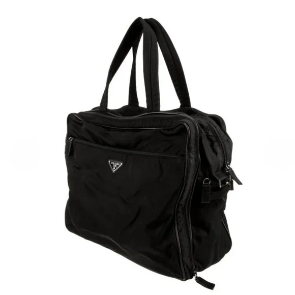 Prada Carry-On Bag Weekender Triangle - Picture 2 of 12